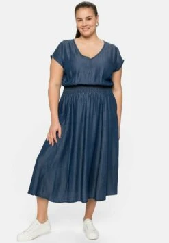 Sheego Jeanskleid - Blue Denim -Sheego fdc8a3135faf4e09b26641cf6d8421e7 1