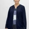 Sheego Sweatjacke - Marineblau 1 Sheego Sweatjacke - Marineblau -Sheego fe30be89b0244127a2685842b2f23a62