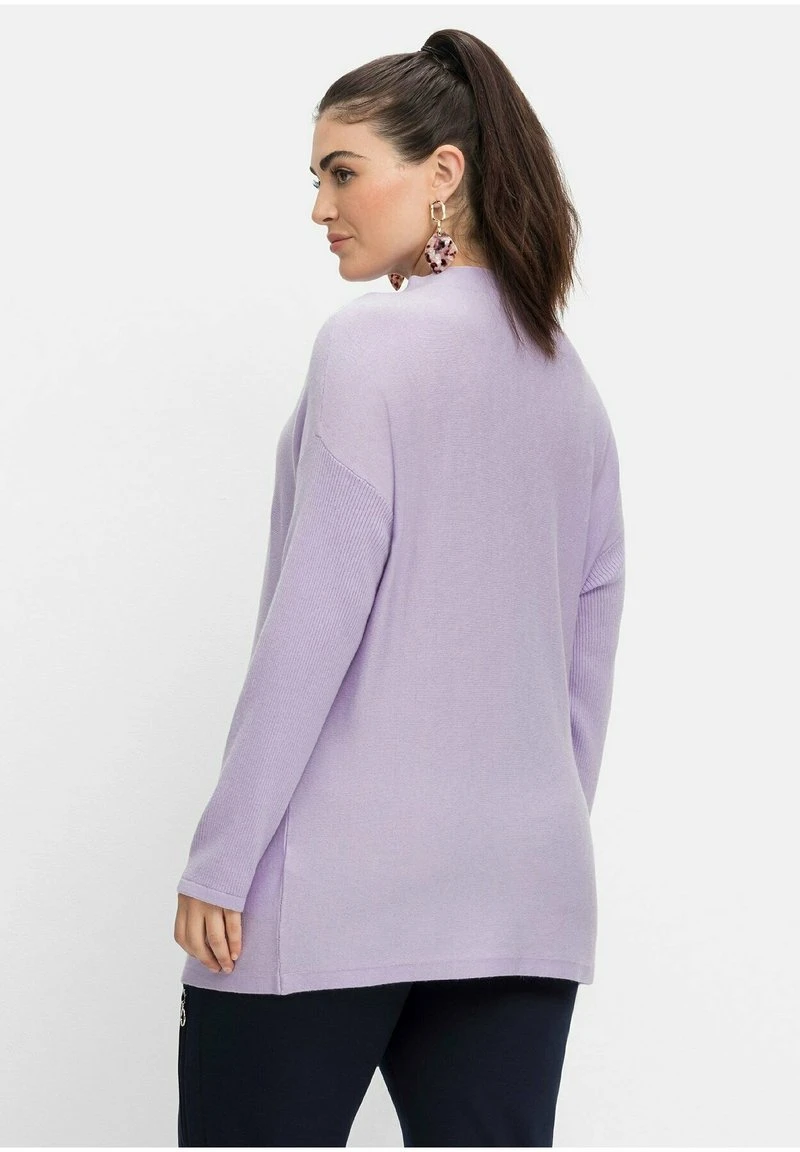 Sheego Strickpullover - Lavendel 5 Sheego Strickpullover - Lavendel – Bild 3