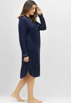 Sheego Nachthemd - Marine -Sheego feb9e2a534b3421fb65f3f688b4c0903