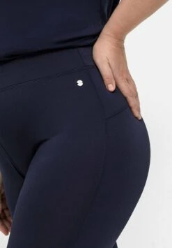 Sheego CAPRI - Leggings - Hosen - Marine -Sheego fec439f13f3741509e77e70c1bbcaadc