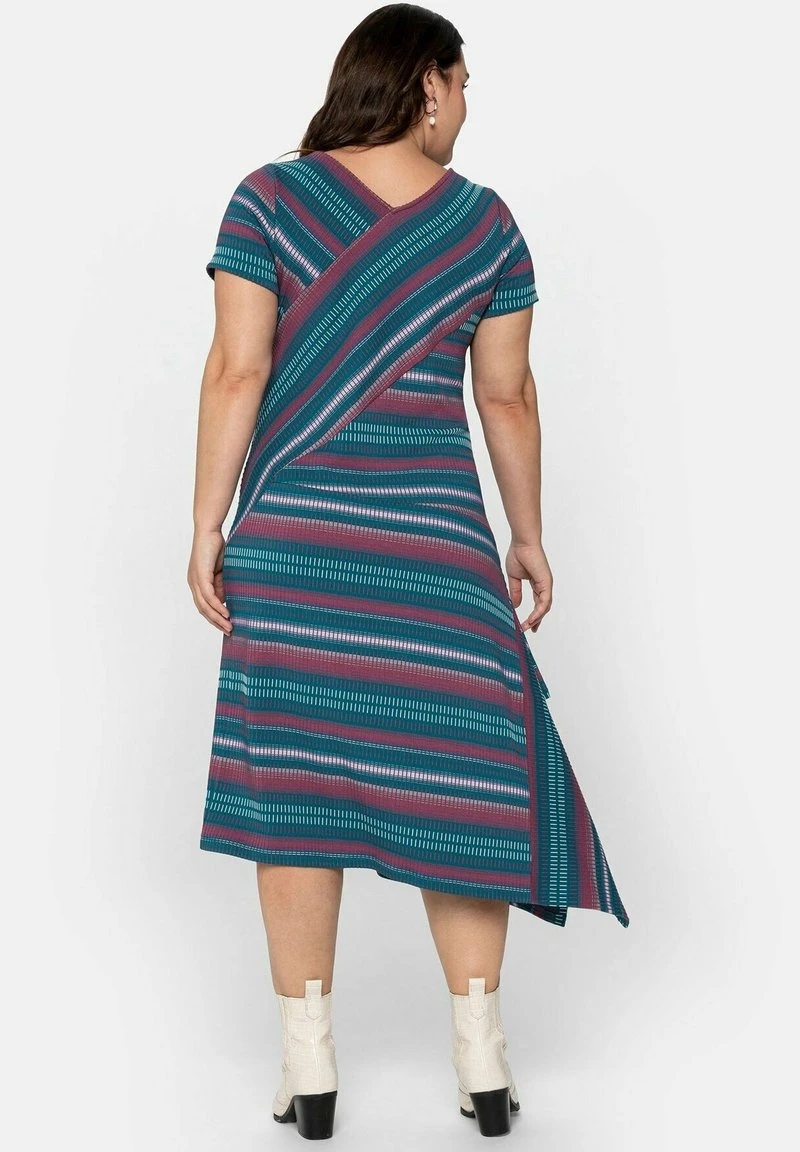 Sheego Strickkleid - Gestreift 4 Sheego Strickkleid - Gestreift – Bild 2